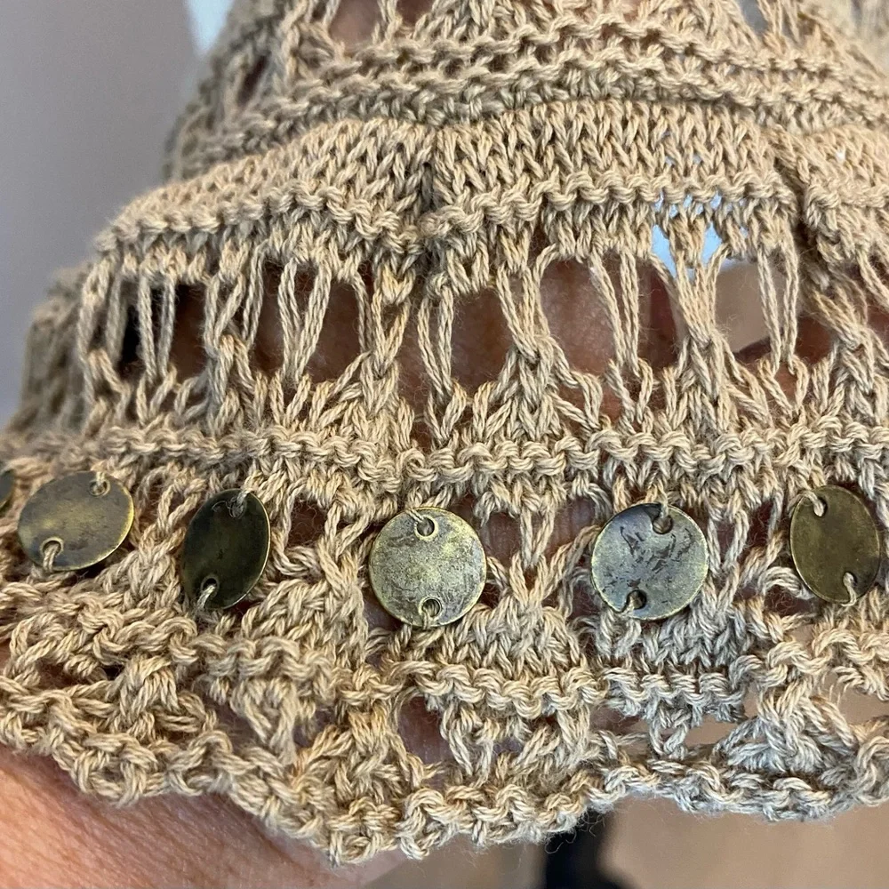 JLo halter top, 100% cotton EUC Size XL - Picture 6 of 7